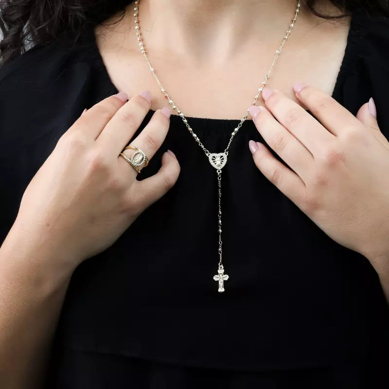 Women's Our Lady of Guadalupe Zirconia Ring — Holy Altar