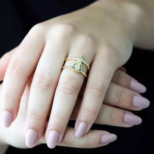Our Lady Aparecida Women's Adjustable Ring — Holy Altar