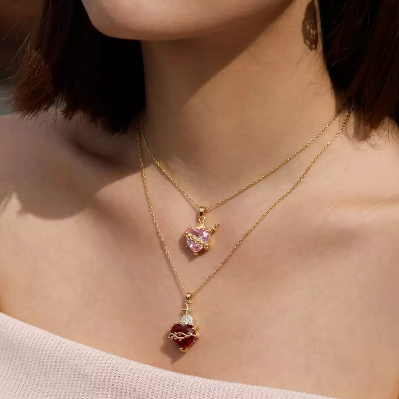 Immaculate Heart of Mary necklace