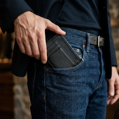 Slim Leather Wallet