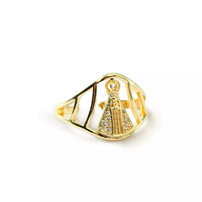 Our Lady Aparecida Adjustable Ring — Holy Altar