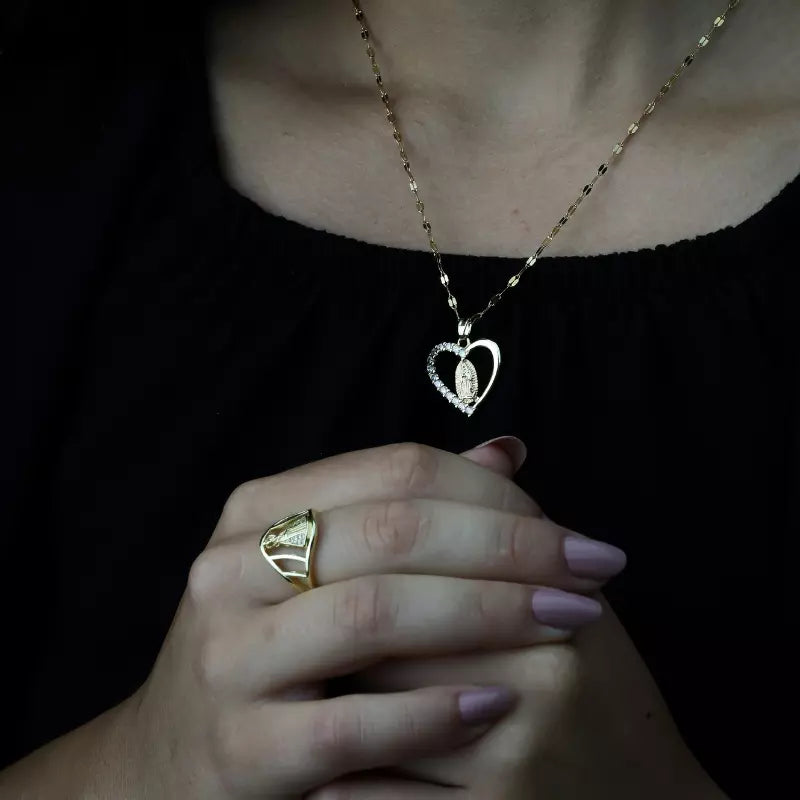 Our Lady Aparecida Adjustable Ring — Holy Altar