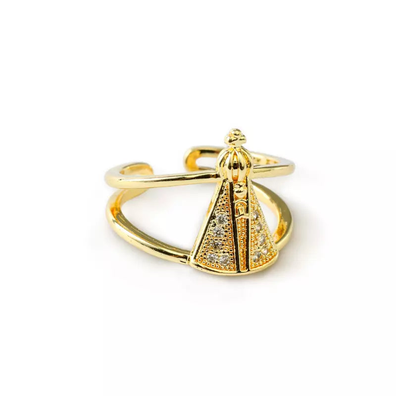 Our Lady Aparecida Women's Adjustable Ring — Holy Altar