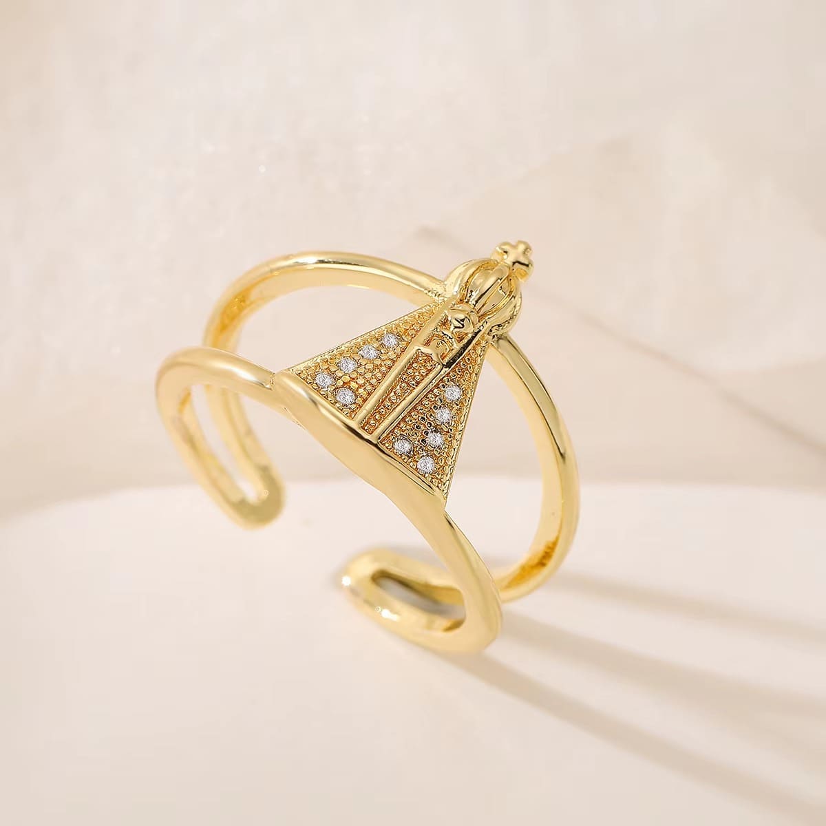 Our Lady Aparecida Women's Adjustable Ring — Holy Altar