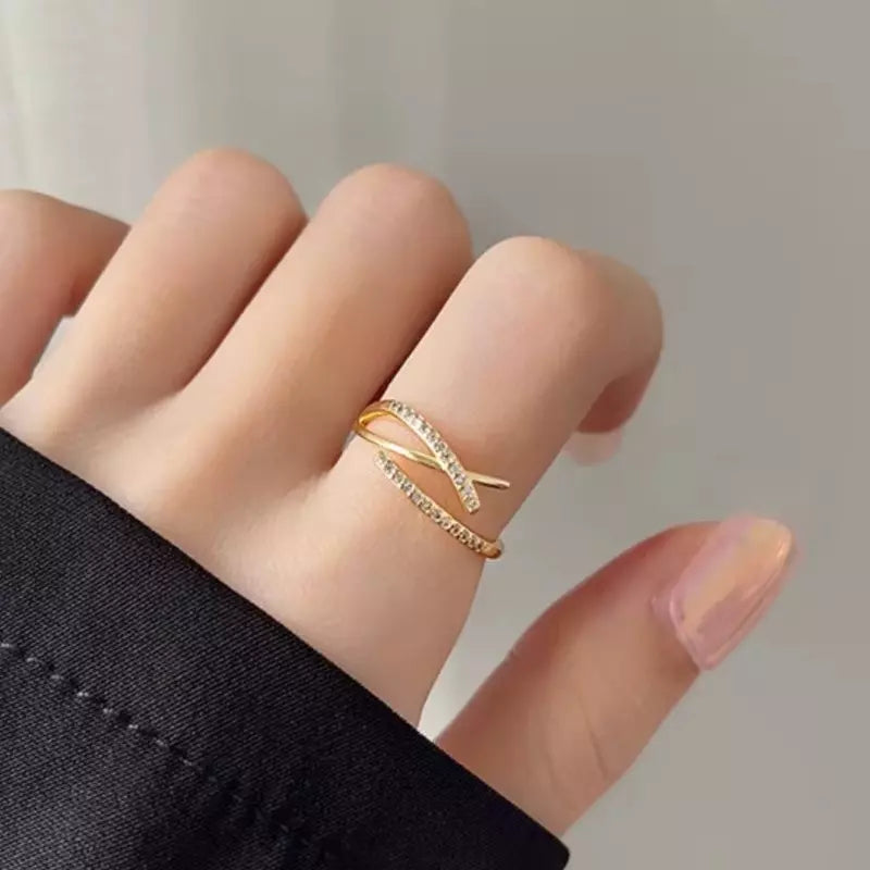 Fish of Jesus Christ Adjustable Zirconia Ring — Holy Altar