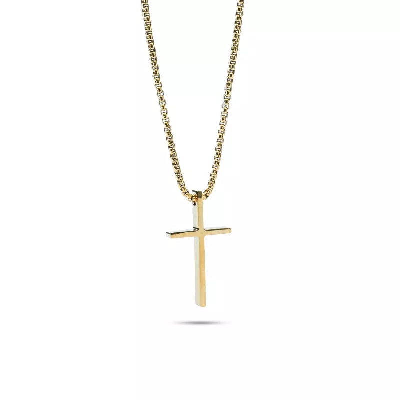 Men's Crucifix Cross Pendant Necklace Holy Altar