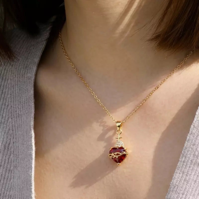 Sacred Heart of Jesus necklace