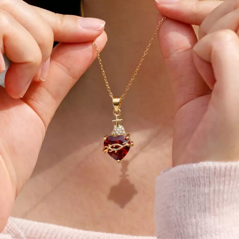 Sacred Heart of Jesus necklace
