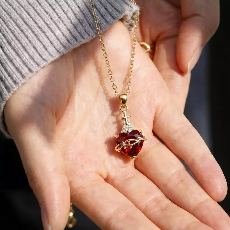 Sacred Heart of Jesus necklace