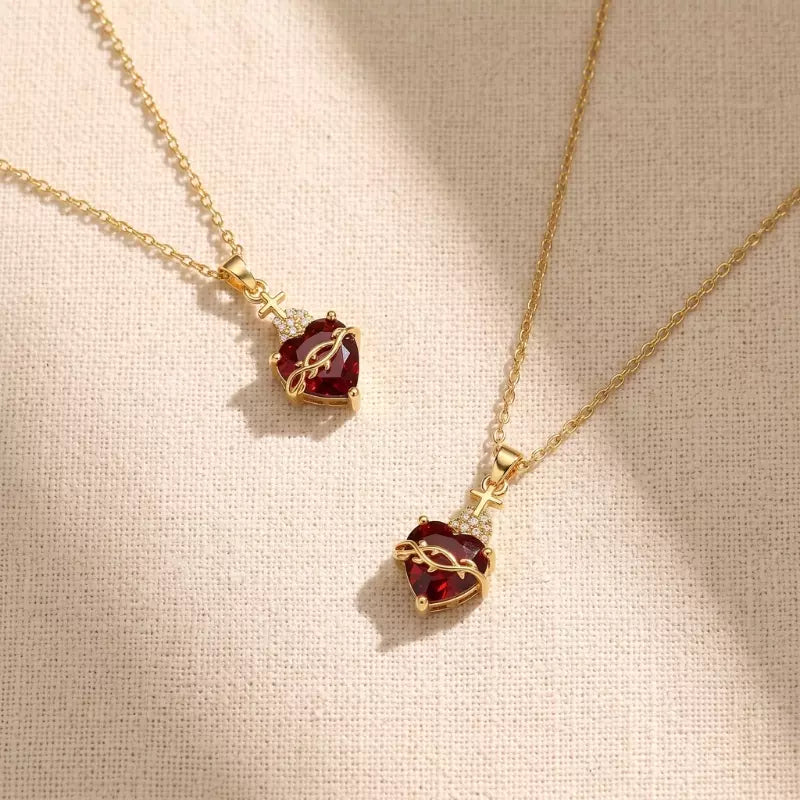 Sacred Heart of Jesus necklace